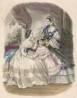 Scallop Gallery: WOMEN & GIRL 1860