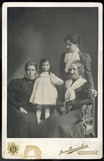 Women & Girl 1890S Photo