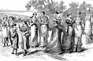 Images Dated 3rd December 2004: Women and Girls in Rational Dress, 1882