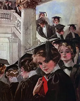Instructing Prints: Women Graduates Date: 1910