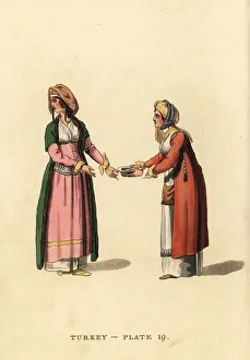 Regency Era Prints: Women of the Island of Andros