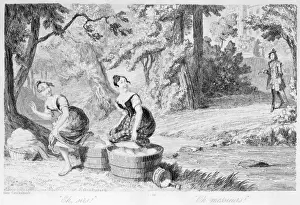 Flee Prints: Women / Laundry / Washing