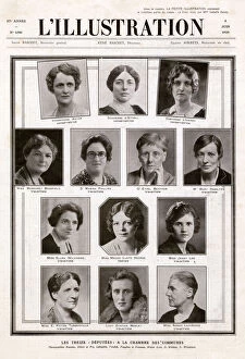 Images Dated 24th January 2019: Women Members of Parliament - 1929