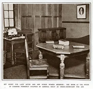 Women members room at the House of Commons