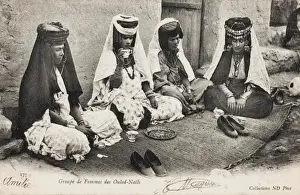 Doorways Prints: Women of the Ouled-Nails resting, Algeria