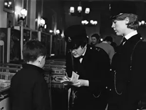 Two women police officers on duty in London