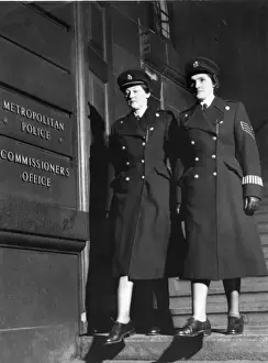 Two women police officers, London