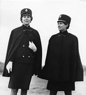 Women police officers in new Hartnell uniform, London