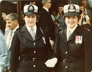 Policewomen Gallery: Women police officers at passing out parade, London