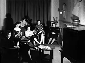 Women police officers at Pembridge Hall Section House