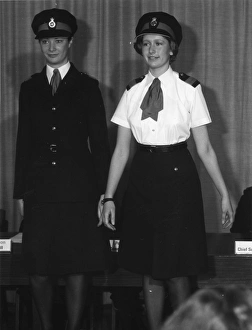 Equality Gallery: Two women police officers in updated uniform, London