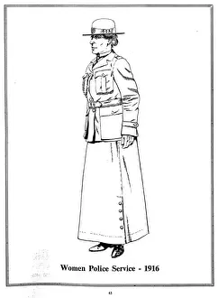Brim Prints: Women Police Service (WPS) uniform