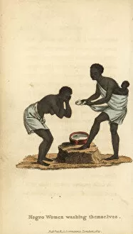 Images Dated 28th November 2019: Women of Senegambia washing themselves, 18th century