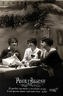 Comforts Prints: Women Sewing for Troops WW1