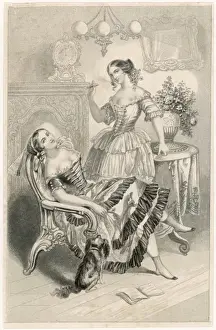 Women Smoking Cigars