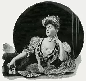 Beaded Collection: Women theatre goer 1905