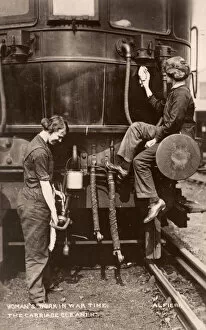 Women War Work WW1 Railways