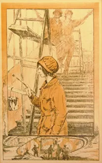 Standish Collection: Women War Work WW1 Women Painters