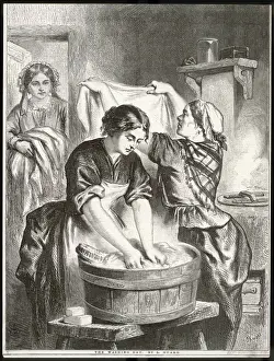 Three Women on Wash Day