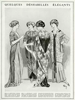 Images Dated 19th April 2016: Women wearing negligee 1912