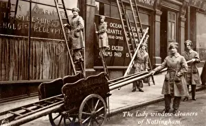 Women Work WW1 Window Cleaners