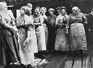 Women workers, World War I