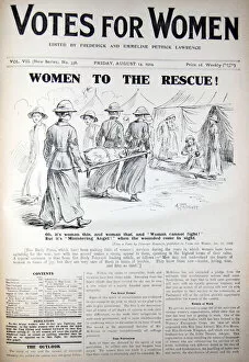 Images Dated 5th November 2013: Women WW1