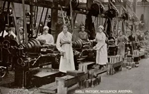 Images Dated 17th May 2016: Women WW1 Munitions Woolwich Arsenal
