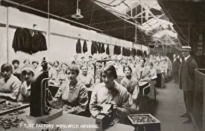 Women WW1 Munitions Woolwich Arsenal