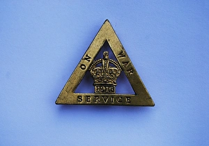 Images Dated 1st November 2013: Women WW1 Munitions Worker Badge