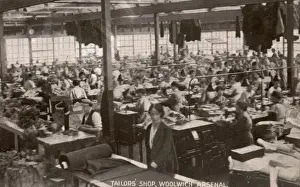 Woolwich Prints: Women WW1 Tailors Woolwich Arsenal