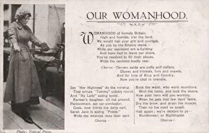 Women WW1 Work Our Womanhood
