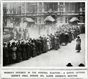 Images Dated 5th December 2018: Womens interest in the 1918 General Election
