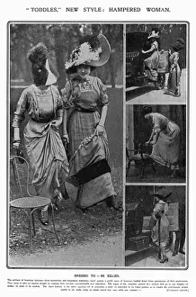 Womens clothing in 1910