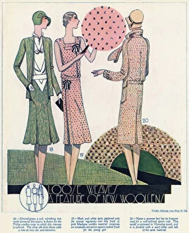 Images Dated 14th November 2017: Womens clothing 1929
