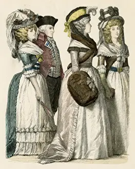 Directoire Prints: WOMENs COSTUME 1789-90