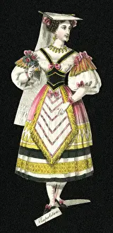 Neapolitan Prints: Womens Costumes of Europe - Naples, Italy