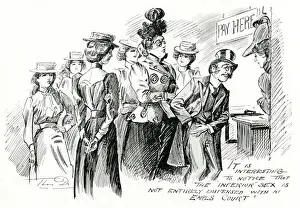 Images Dated 7th June 2019: Womens exhibition at Earls Court 1900