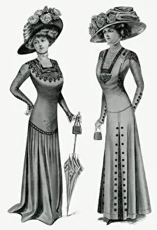 Purse Prints: Womens fashion 1909