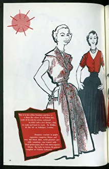 Women's Fashions Date: 1954