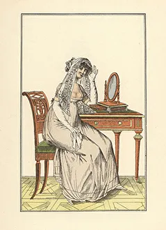 Women's fashions, French Revolutionary era, Paris, 1800