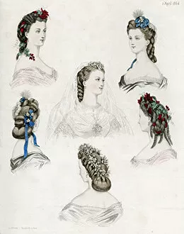 Plait Gallery: Womens hairstyles 1864