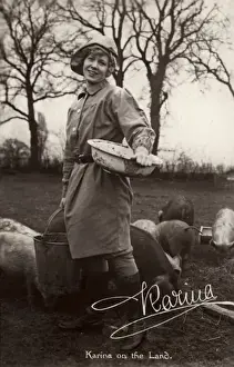 Womens Land Army WW1 Farming