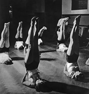 The Womens League of Health & Beauty exercise classes, 1938