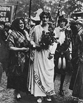 Womens Right-to-Serve march, 1915