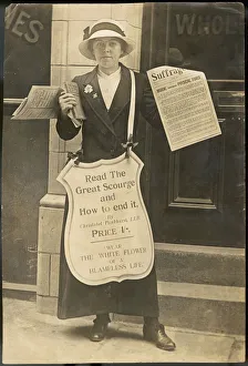 Suffragette Collection: Womens Rights / Newspaper