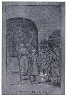 Wraf Prints: Womens Royal Air Force -- Embarkation, Winter
