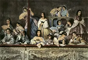 Buenos Prints: Womens seats in Colon Theatre in Buenos Aires
