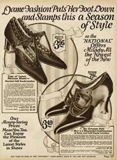 Images Dated 8th October 2015: Womens shoes 1924