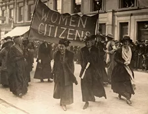 Banner Collection: Womens Suffrage Millicent Fawcett